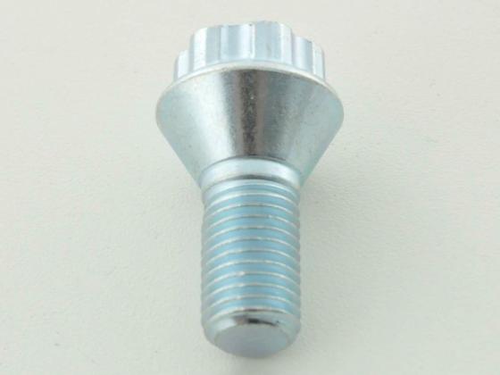 Radschraube einzeln Schaftlänge 21mm Kegelbund Kurzkopf silber M12x1,75 Radschraube einzeln Schaftlänge 21mm Kegelbund Kurzkopf silber M12x1,75